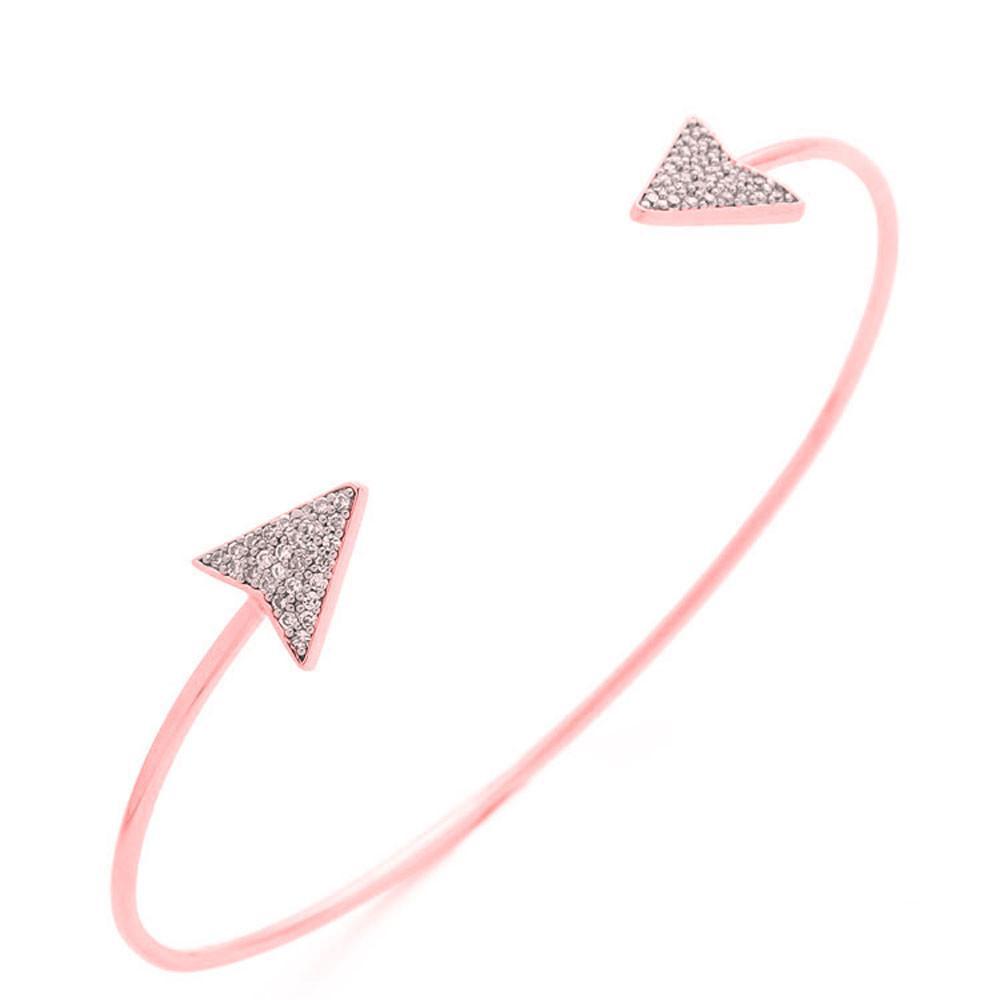Fashion Women Metal Punk Cuff Arrow Bangle Bracelet Jewelry GD-Live Ur Life Perfumes
