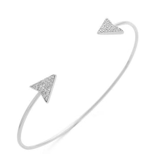 Fashion Women Metal Punk Cuff Arrow Bangle Bracelet Jewelry GD-Live Ur Life Perfumes