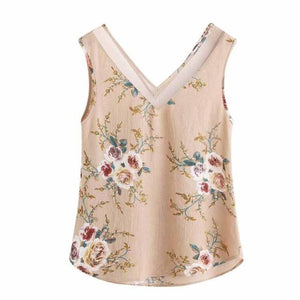 Floral Tank Top-Live Ur Life Perfumes