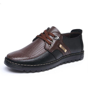 Genuine Leather Men Moccasins Shoes Soft Bottom Flats-Live Ur Life Perfumes