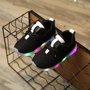 LED Baby Boys Girls Shoes kids Light Up Luminous Child Trainers Running Sneakers-Live Ur Life Perfumes