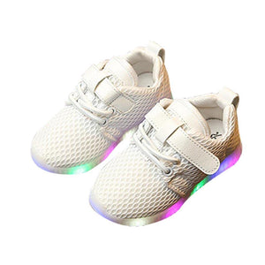 LED Baby Boys Girls Shoes kids Light Up Luminous Child Trainers Running Sneakers-Live Ur Life Perfumes