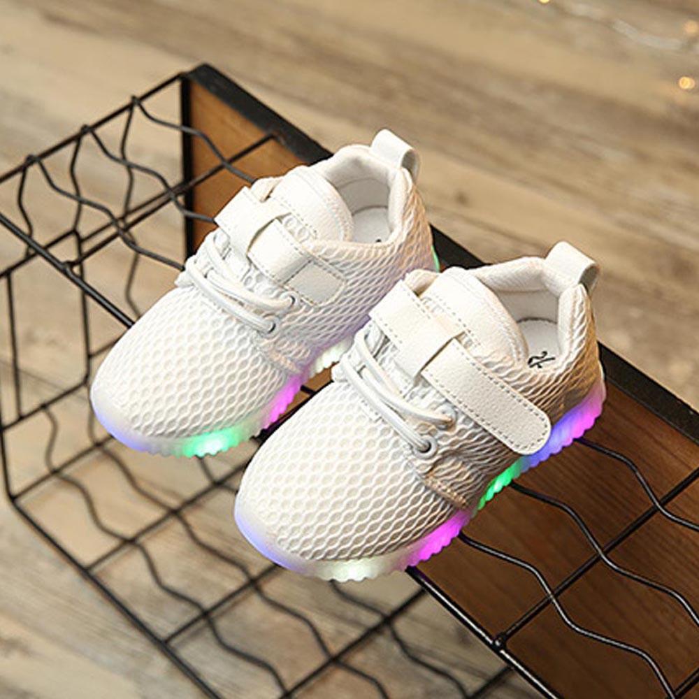 LED Baby Boys Girls Shoes kids Light Up Luminous Child Trainers Running Sneakers-Live Ur Life Perfumes