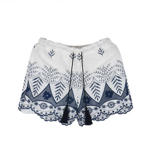 Lace Embroidery Shorts Pants-Live Ur Life Perfumes