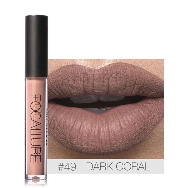 Lipstick Long Lasting Matte Liquid Moisturizer Smooth Lip Gloss-Live Ur Life Perfumes