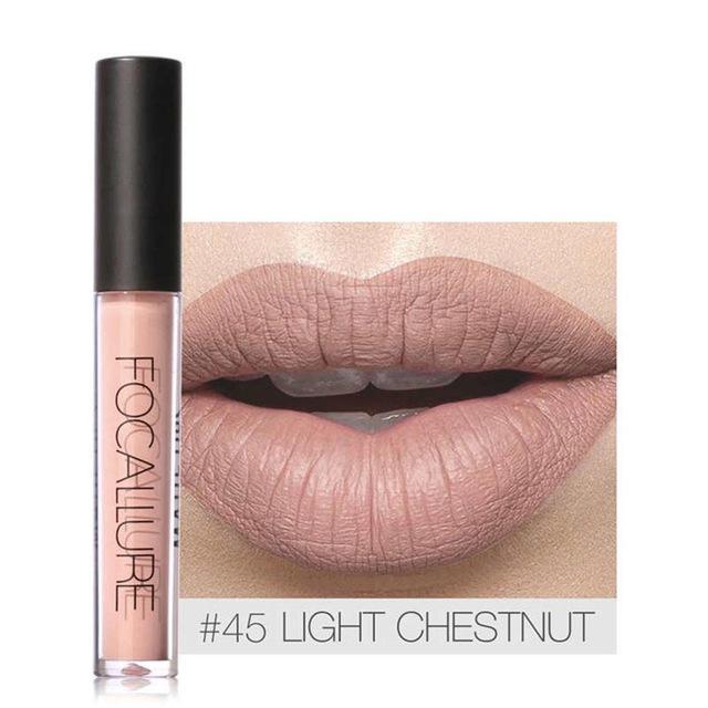 Lipstick Long Lasting Matte Liquid Moisturizer Smooth Lip Gloss-Live Ur Life Perfumes