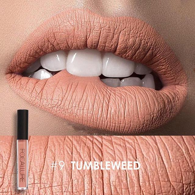 Lipstick Long Lasting Matte Liquid Moisturizer Smooth Lip Gloss-Live Ur Life Perfumes