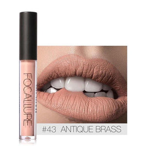 Lipstick Long Lasting Matte Liquid Moisturizer Smooth Lip Gloss-Live Ur Life Perfumes