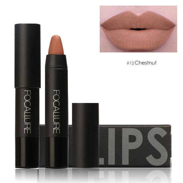 Lipstick Long Lasting Waterproof Pigment Matte Pencil-Live Ur Life Perfumes