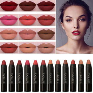 Lipstick Long Lasting Waterproof Pigment Matte Pencil-Live Ur Life Perfumes