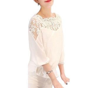 Loose Lace Top-Live Ur Life Perfumes