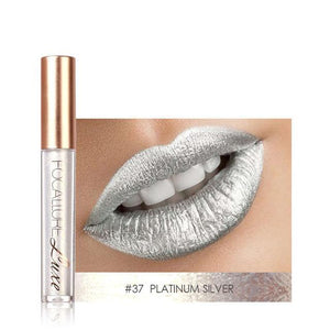Makeup Waterproof Batom Matte Liquid Lipstick Long Lasting Lip Gloss Glitter-Live Ur Life Perfumes
