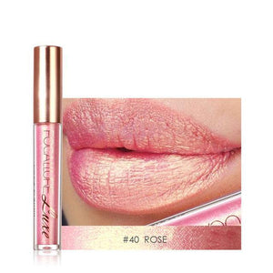 Makeup Waterproof Batom Matte Liquid Lipstick Long Lasting Lip Gloss Glitter-Live Ur Life Perfumes