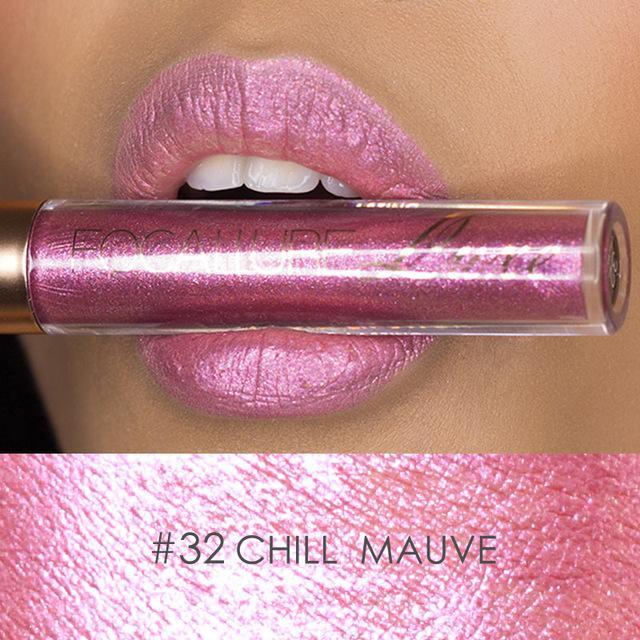 Makeup Waterproof Batom Matte Liquid Lipstick Long Lasting Lip Gloss Glitter-Live Ur Life Perfumes