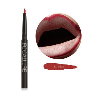Matte Pencil Functional Eyebrow Waterproof Colorful Lipliner Pen-Live Ur Life Perfumes