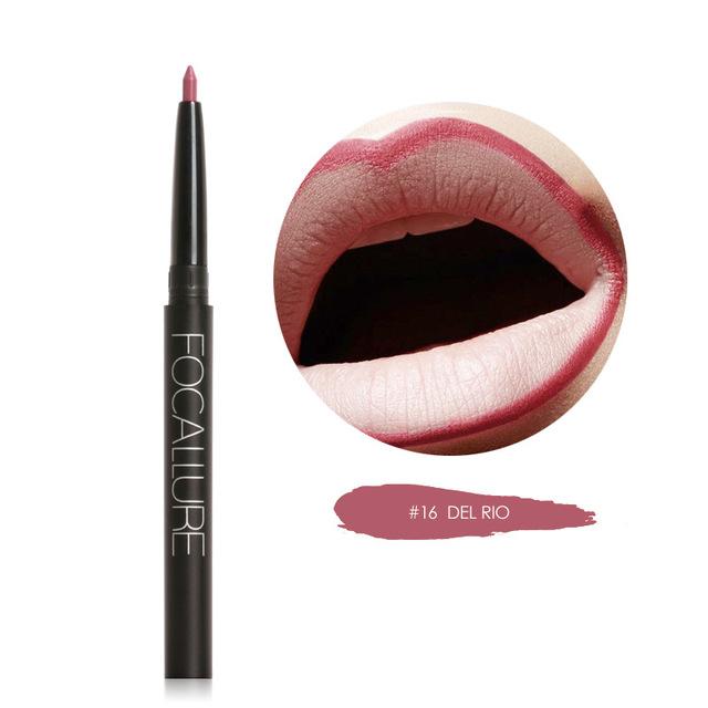 Matte Pencil Functional Eyebrow Waterproof Colorful Lipliner Pen-Live Ur Life Perfumes