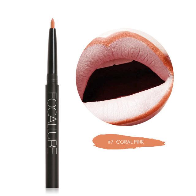 Matte Pencil Functional Eyebrow Waterproof Colorful Lipliner Pen-Live Ur Life Perfumes