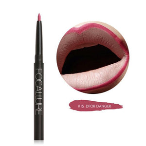 Matte Pencil Functional Eyebrow Waterproof Colorful Lipliner Pen-Live Ur Life Perfumes