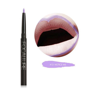 Matte Pencil Functional Eyebrow Waterproof Colorful Lipliner Pen-Live Ur Life Perfumes