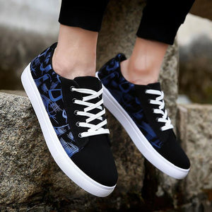 Men Casual Shoes Fashion Patchwork Canvas-Live Ur Life Perfumes