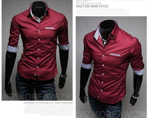 Men's Shirt Half Sleeves-Live Ur Life Perfumes