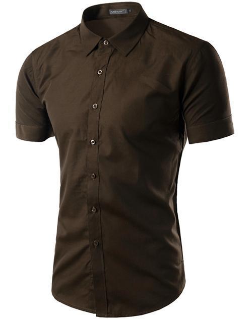 Men's Shirt Half Sleeves-Live Ur Life Perfumes