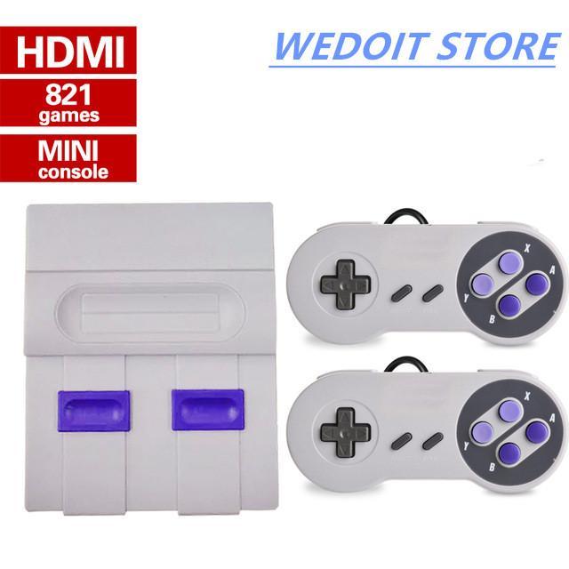 Mini HDMI 8Bit Console Built-In 821 Classic Games-Live Ur Life Perfumes