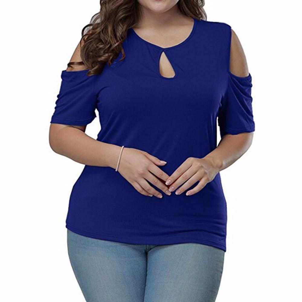 Plus Size Keyhole Blouse-Live Ur Life Perfumes