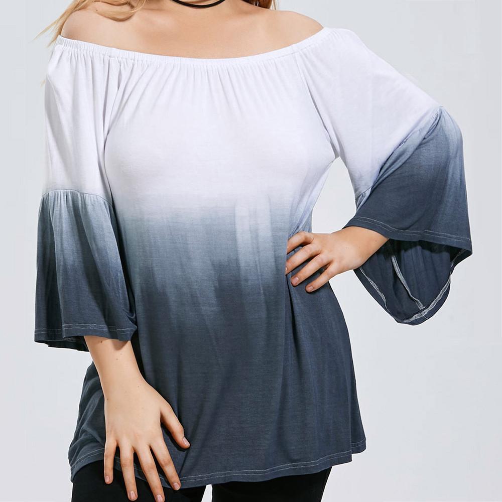 Plus Size Pullover Crop Shirt-Live Ur Life Perfumes