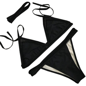 Sexy Women Swimwear Bandage Rivet Padded-Live Ur Life Perfumes