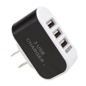 Triple Port USB Wall Charger 3.1amp US style-Live Ur Life Perfumes
