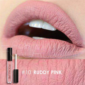 Waterproof Batom Matte Liquid Lipstick Long Lasting Lip Gloss-Live Ur Life Perfumes