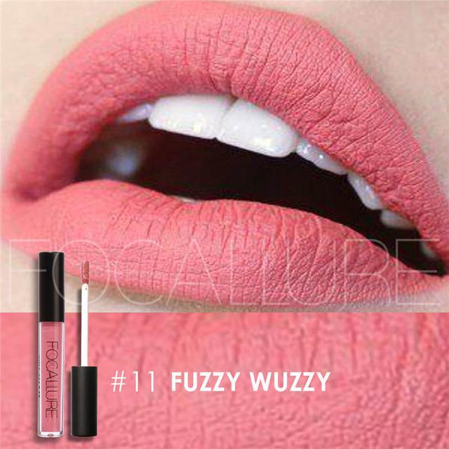 Waterproof Batom Matte Liquid Lipstick Long Lasting Lip Gloss-Live Ur Life Perfumes