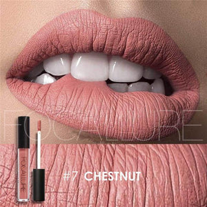 Waterproof Batom Matte Liquid Lipstick Long Lasting Lip Gloss-Live Ur Life Perfumes