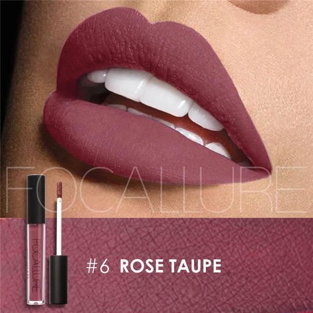 Waterproof Batom Matte Liquid Lipstick Long Lasting Lip Gloss-Live Ur Life Perfumes