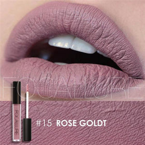 Waterproof Batom Matte Liquid Lipstick Long Lasting Lip Gloss-Live Ur Life Perfumes