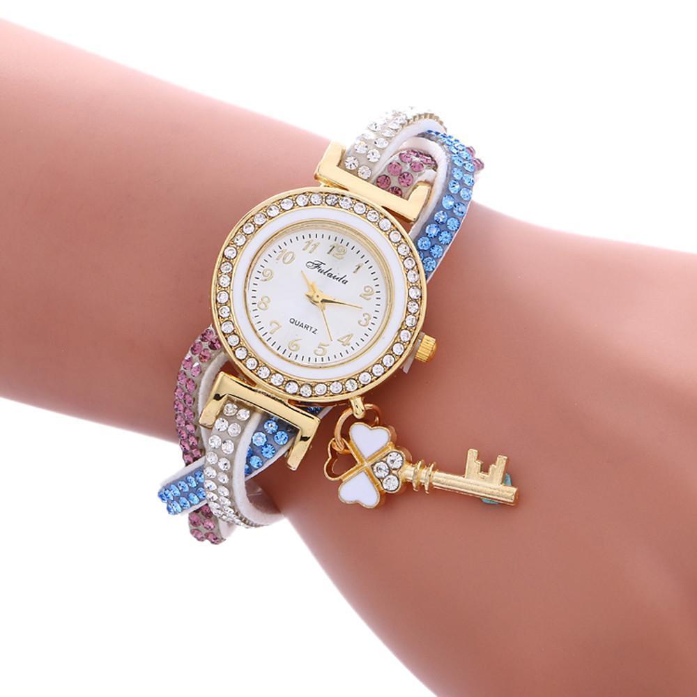 Wrap Around Diamond Bracelet-Live Ur Life Perfumes